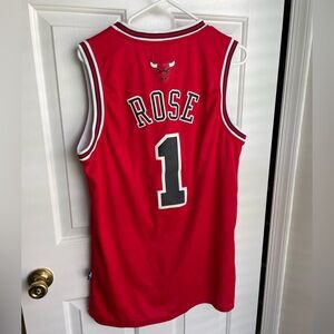 Derrick Rose Bulls Jersey size S length +2 adidas official nba